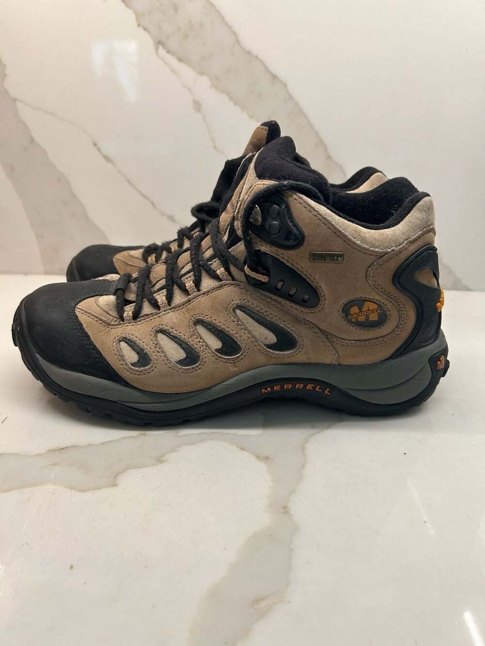 Merrell Reflex Mid Men (Size: 9)Boots Shale Gray Waterproof Hiking Boots